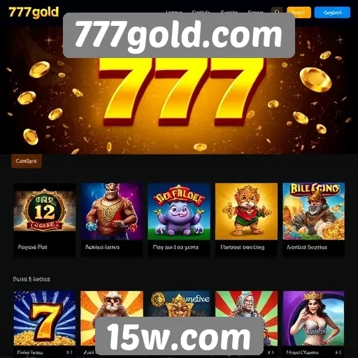 Experiência do usuário no site 777gold.com